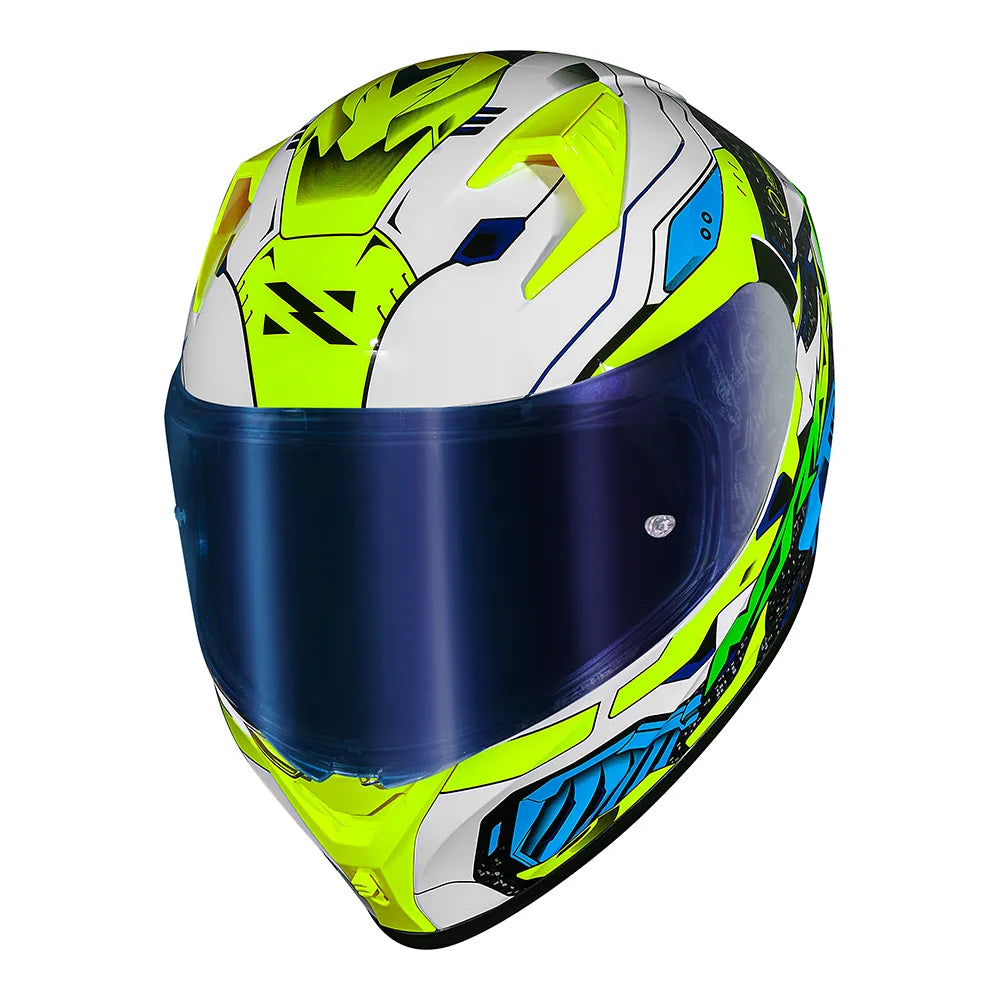 CAPACETE NORISK FLOW ROBOT AMARELO