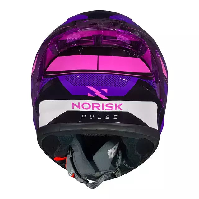 CAPACETE NORISK FLOW PULSE ROXO