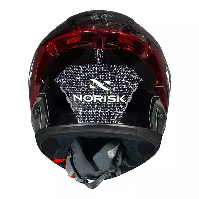 CAPACETE NORISK FLOW ROBOT PRETO
