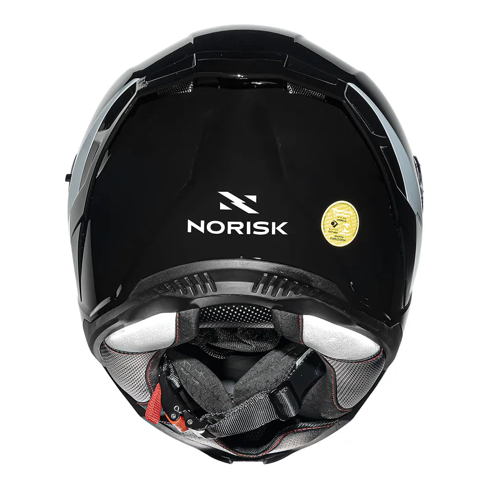 CAPACETE NORISK STRADA II MONOCOLOR PRETO