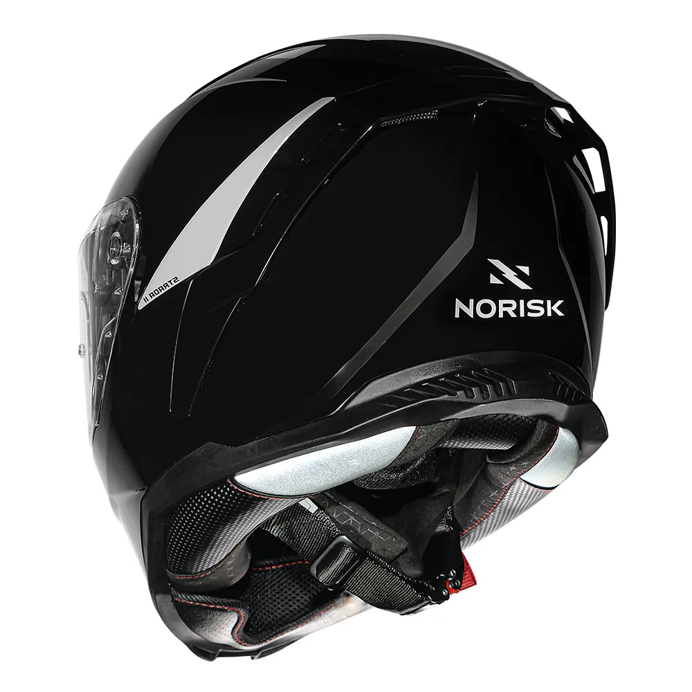 CAPACETE NORISK STRADA II MONOCOLOR PRETO
