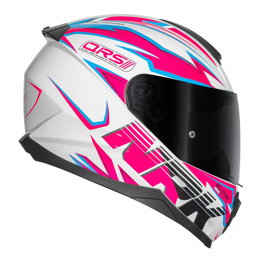 CAPACETE NORISK RAZOR GHOST ROSA