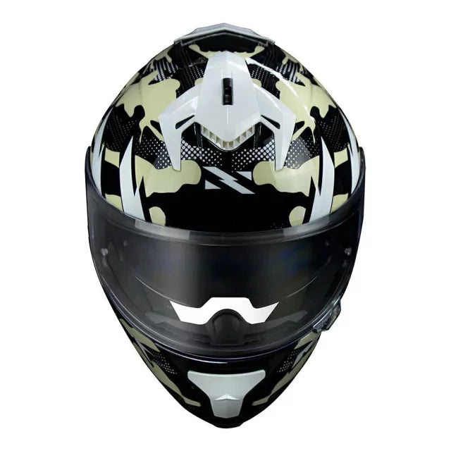 CAPACETE NORISK STRADA COMMANDO BRANCO