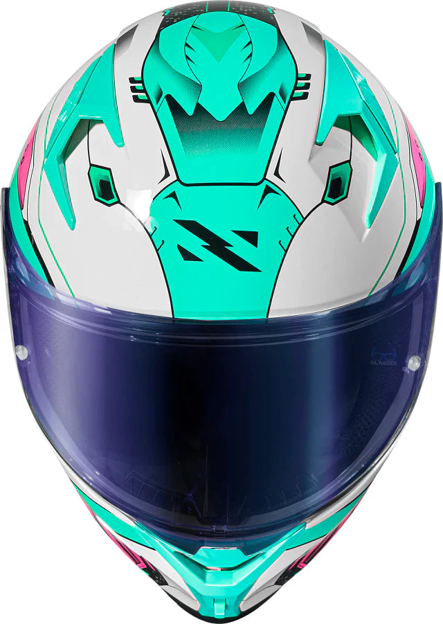 CAPACETE NORISK FLOW ROBOT BRANCO