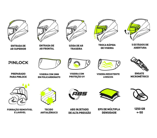 CAPACETE NORISK RAZOR GOODSPEED VERMELHO