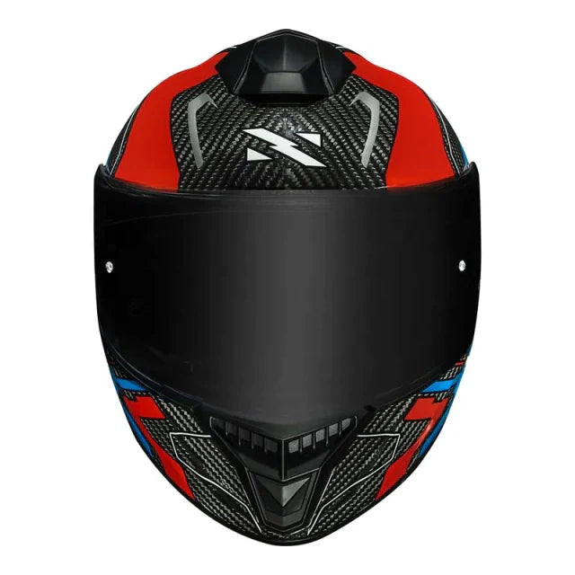 CAPACETE NORISK CARBON R RIDER AZUL